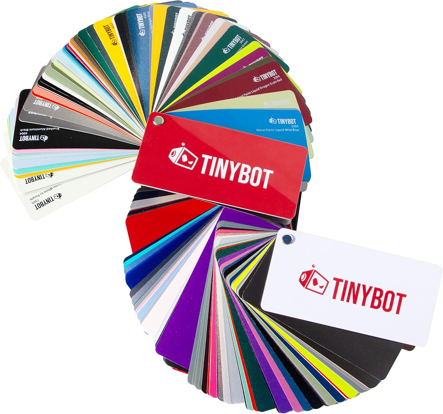 Tinybot Vinyl Automotive Vehicle Wrap Swatch Sample Book Deck Automotive