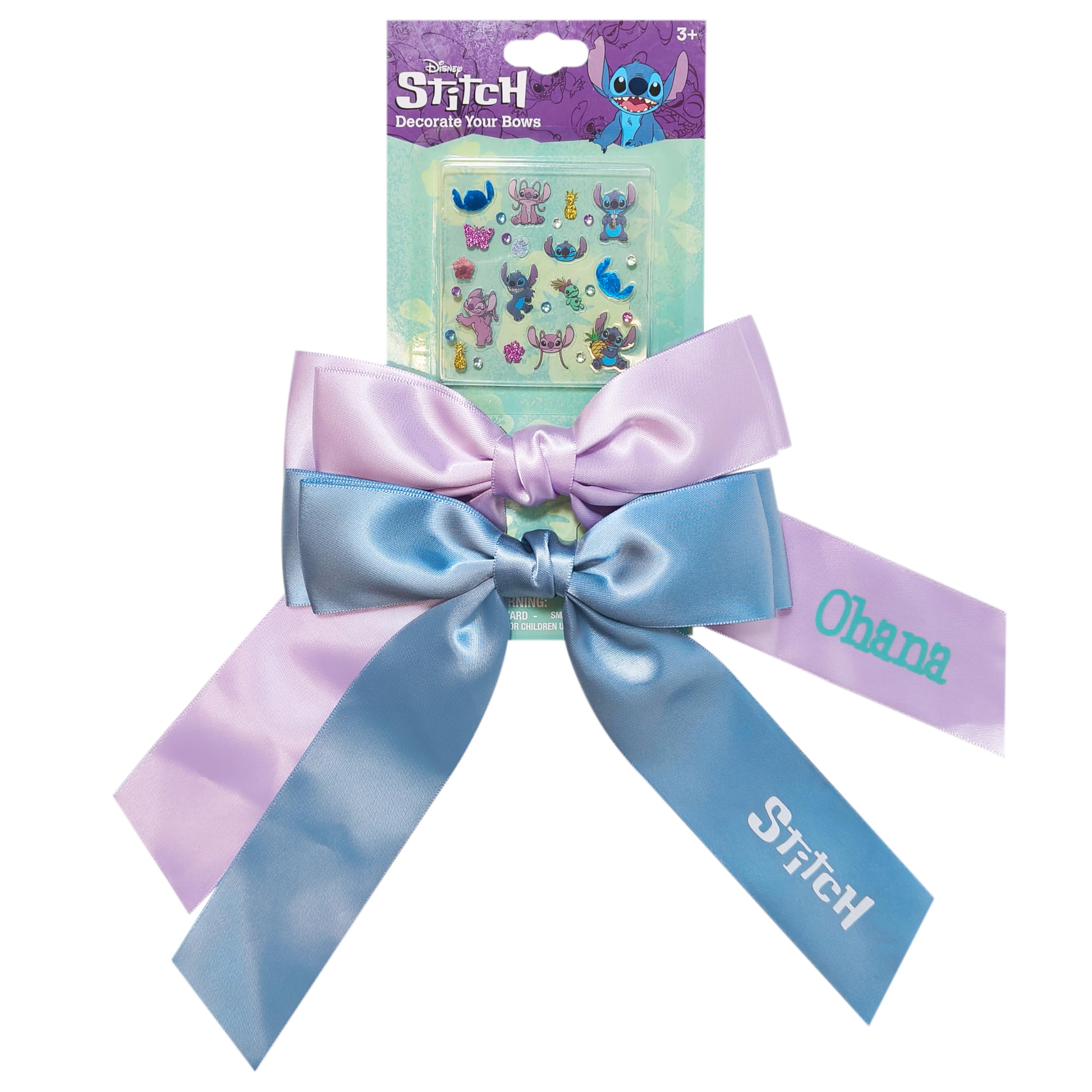 Amazon.com: LUV HER Disney Lilo & Stitch Long Tail Hair Bow 