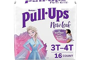 Pull-Ups New Leaf: Mickey Pull-Ups for Girls, 3T-4T (32-40 lbs), 16 Ct