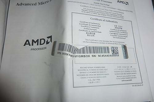 Miniatura 5 de AMD Phenom II X4 945 Deneb 3.0 GHz 4x512 KB L2 caché Socket AM3 95W Procesador de cuatro núcleos - Retail HDX945WFGMBOX