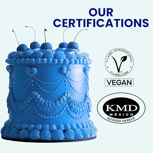 Miniatura 5 de ENCO Gel Colorante Alimentario Azul Brillante 1.41 oz (40g) Concentrado, Vegano