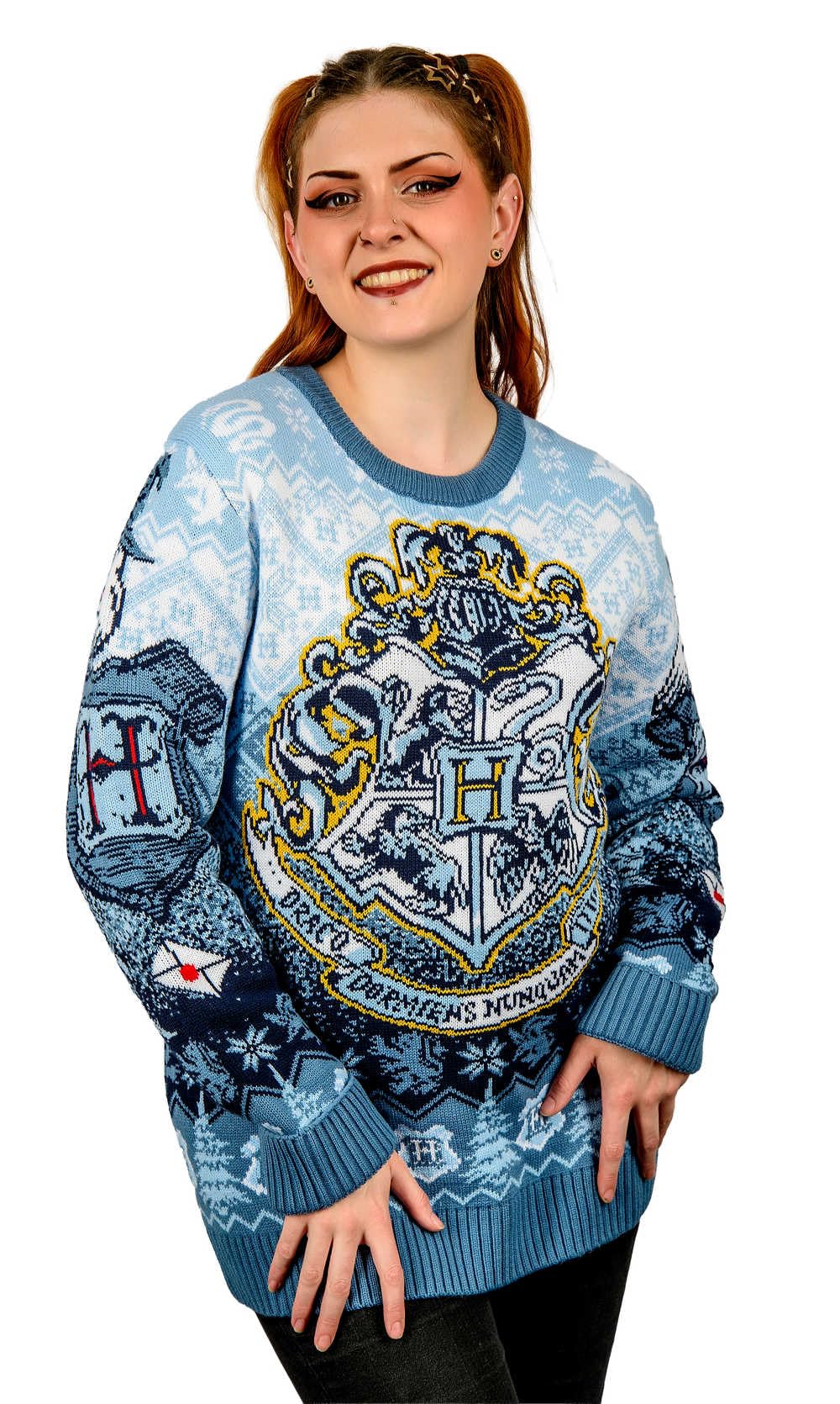 Harry Potter Hogwarts Weihnachtspullover