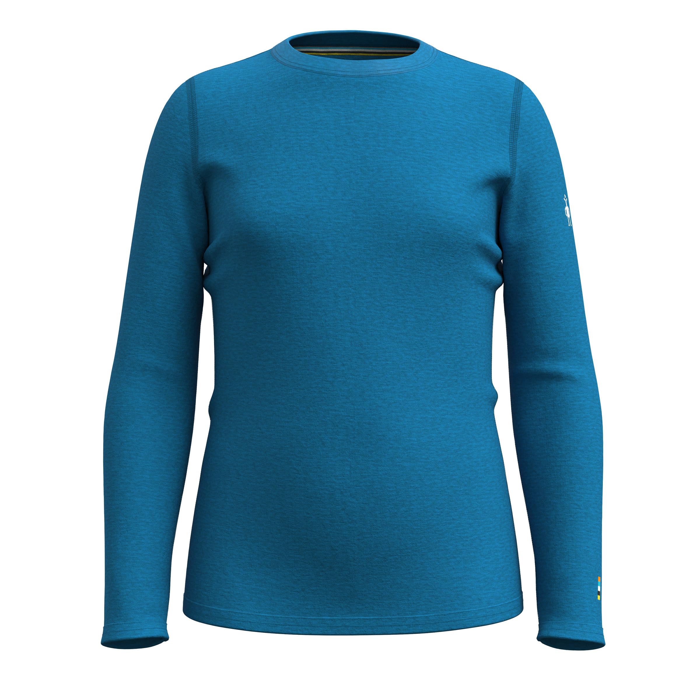 Smartwool Kid's Classic Thermal Merino Base Layer Crew for Boys and Girls