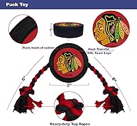 Vista 72 de Pets First Juguete de goma resistente para perros y gatos - NHL Washington Capitals - Remolcador de cuerda resistente para perros y gatos