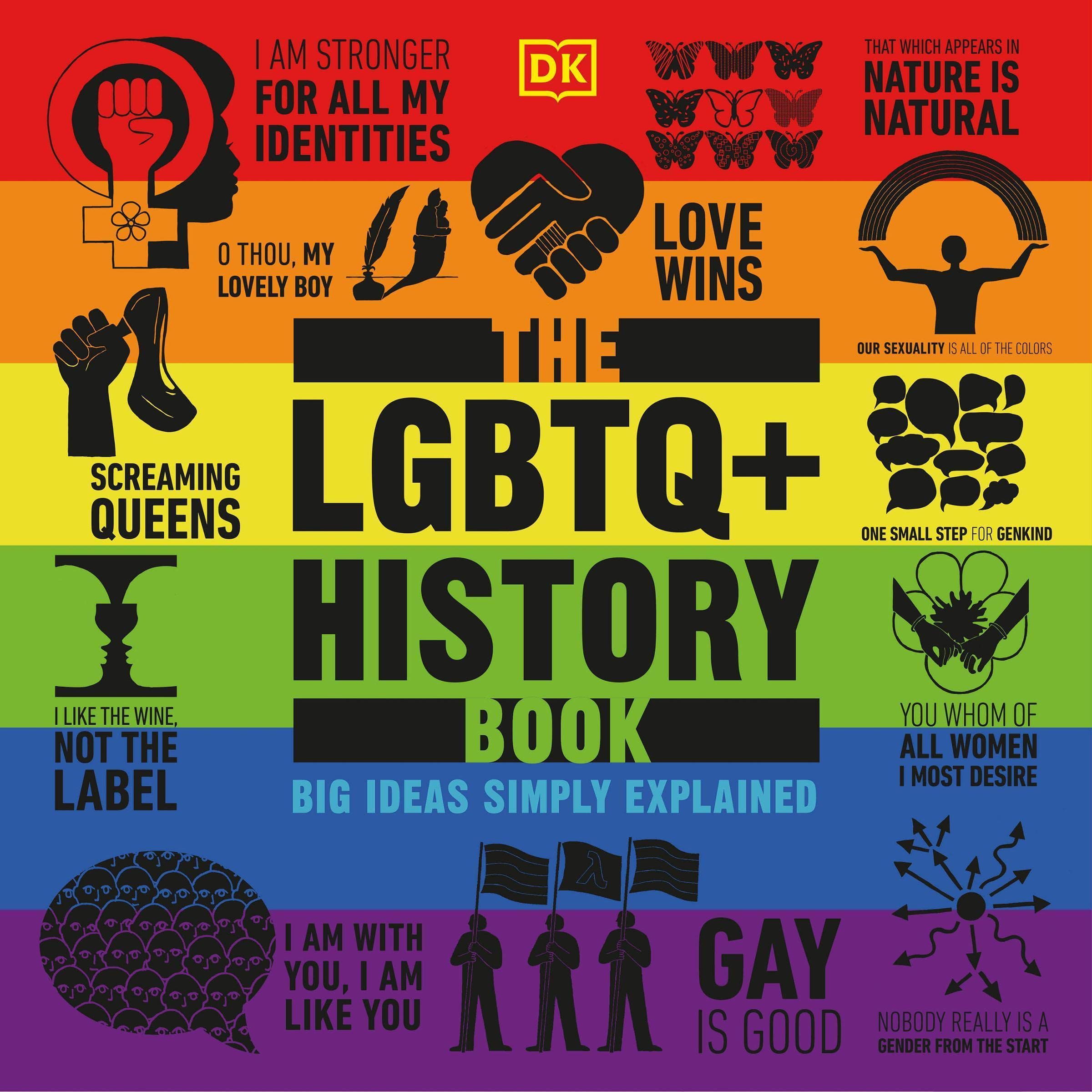 Cover art for The LGBTQ+ History Book