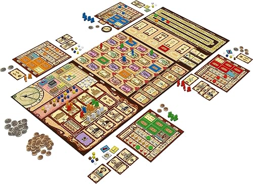 Miniatura 2 de Bruxelles 1893 Incluyendo Belle Epoque Expansion - Juego de mesa de estrategia de colocación y licitación de trabajadores, a partir de 14 años, 2-5