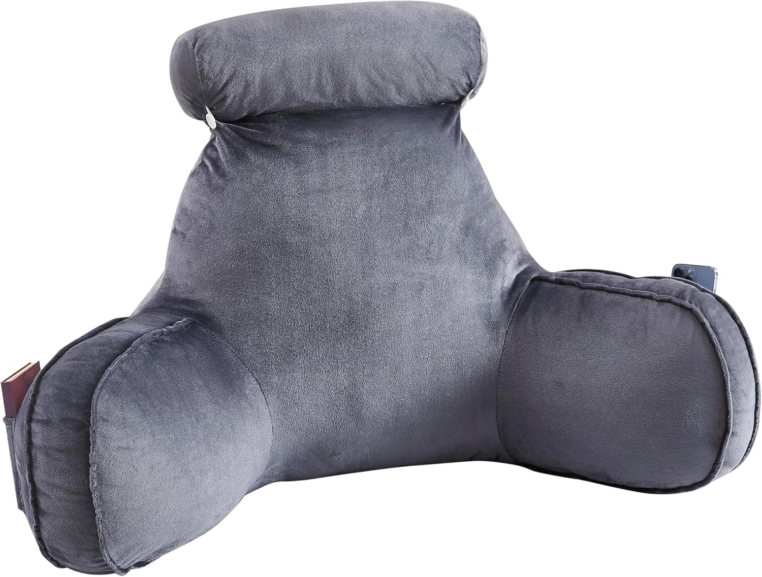 TopJee Extra Large Reading Pillow for Bed Bed Pillow with