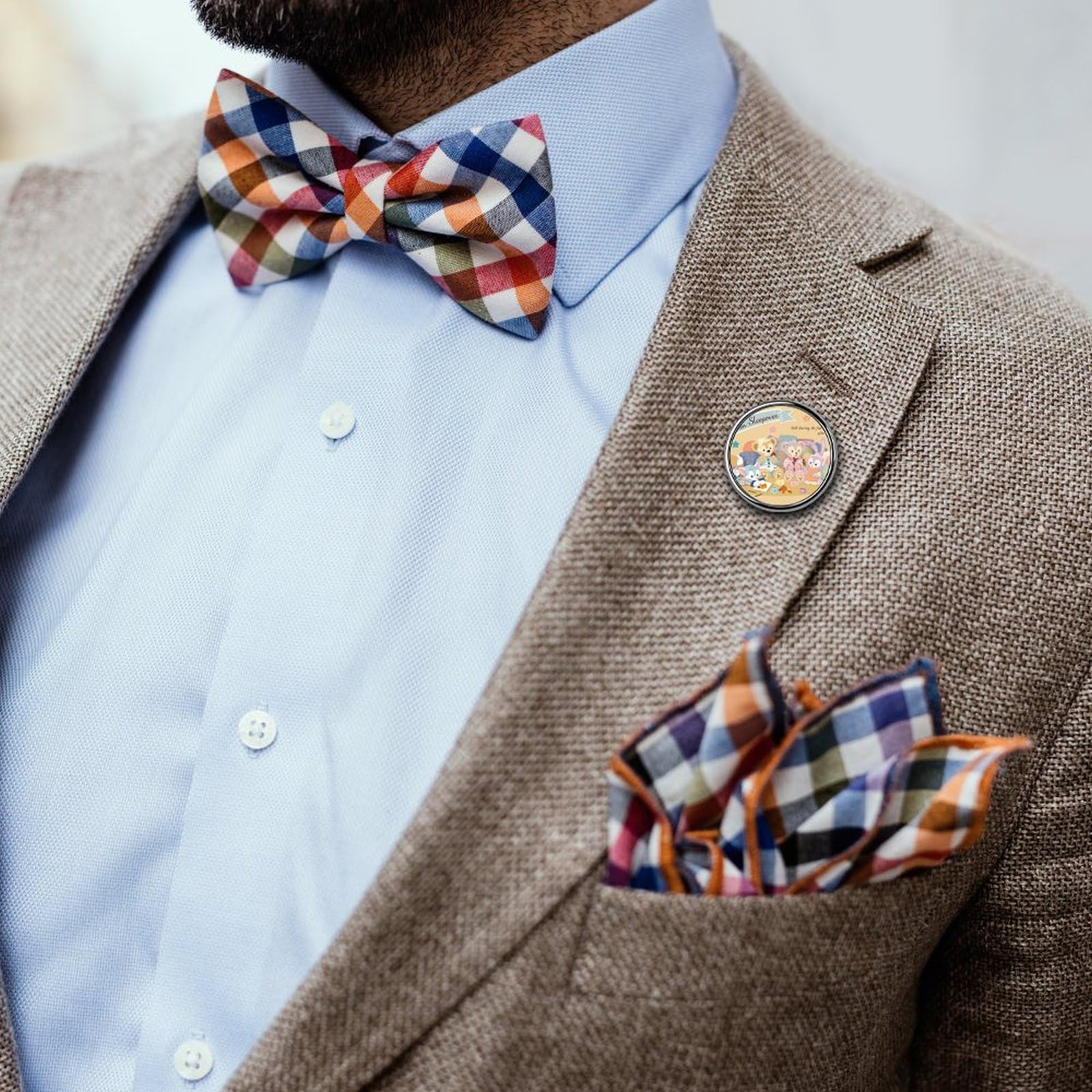 Amazon.co.jp: ピンバッジ 円形 ダッフィーフレンズ シェリー