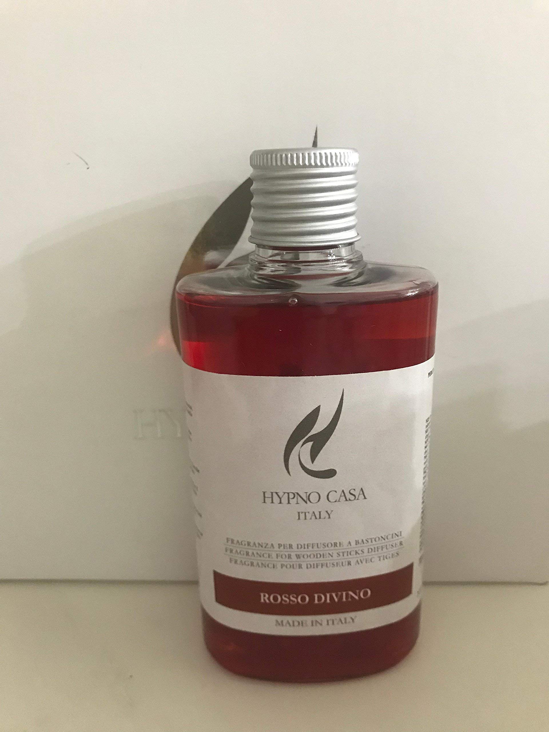Refill for Diffuser A Rod 200 ml Red for Wine" Made in Italy Hypno Casa