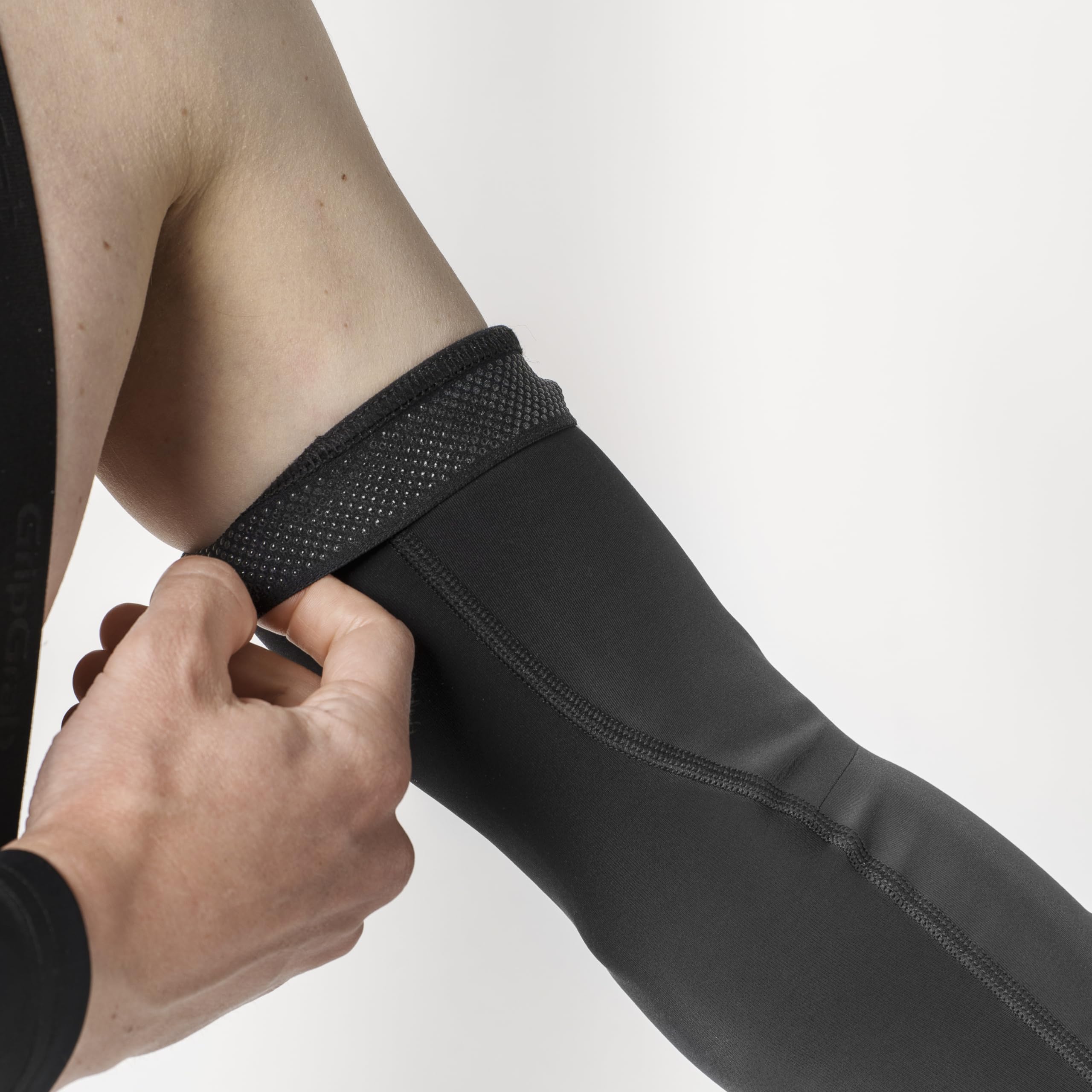 GripGrab Manguitos de Ciclismo AquaRepel 2 Resistentes al Agua Térmicas de Invierno Softshell Antideslizantes Carretera Gravel MTB