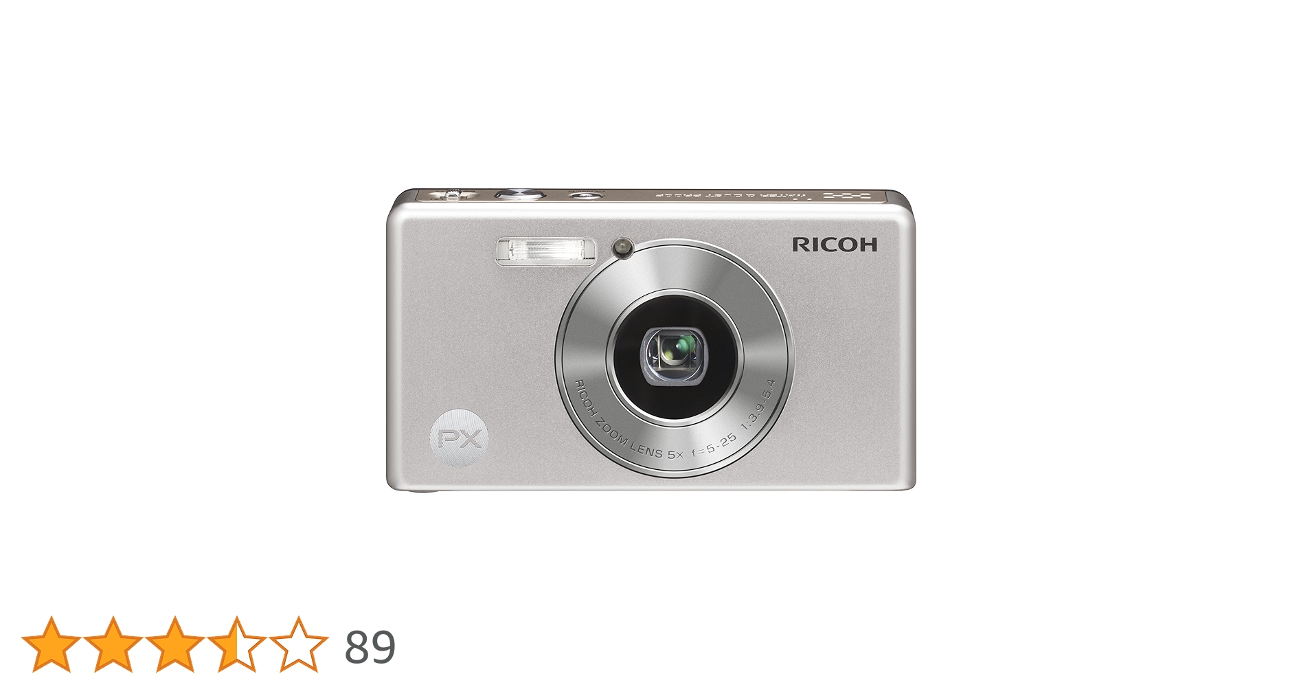 Amazon | RICOH 防水デジタルカメラ PX シャンパンシルバー PXCS