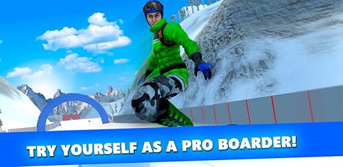 Snowboard Mountain Racing Contest