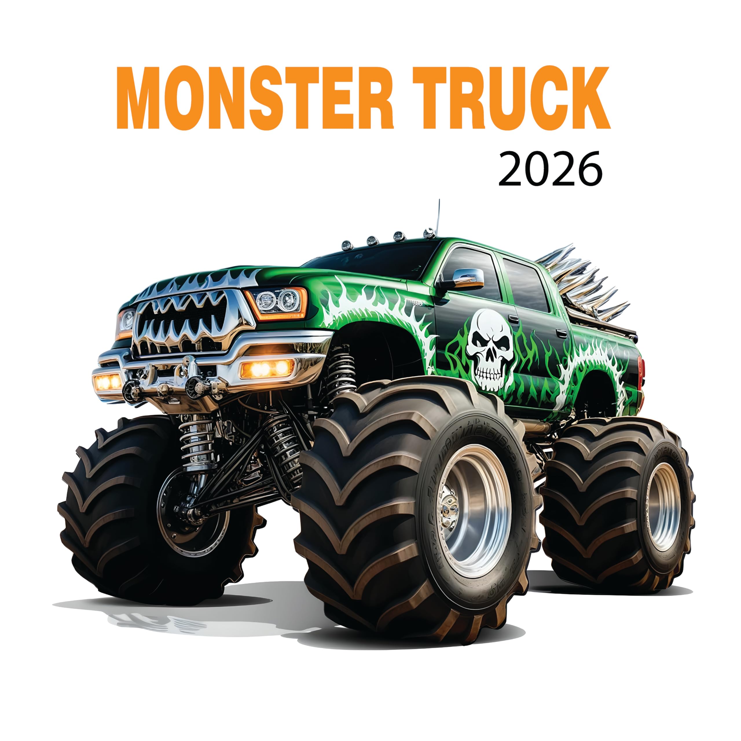Monster 2026 Wall Calendar
