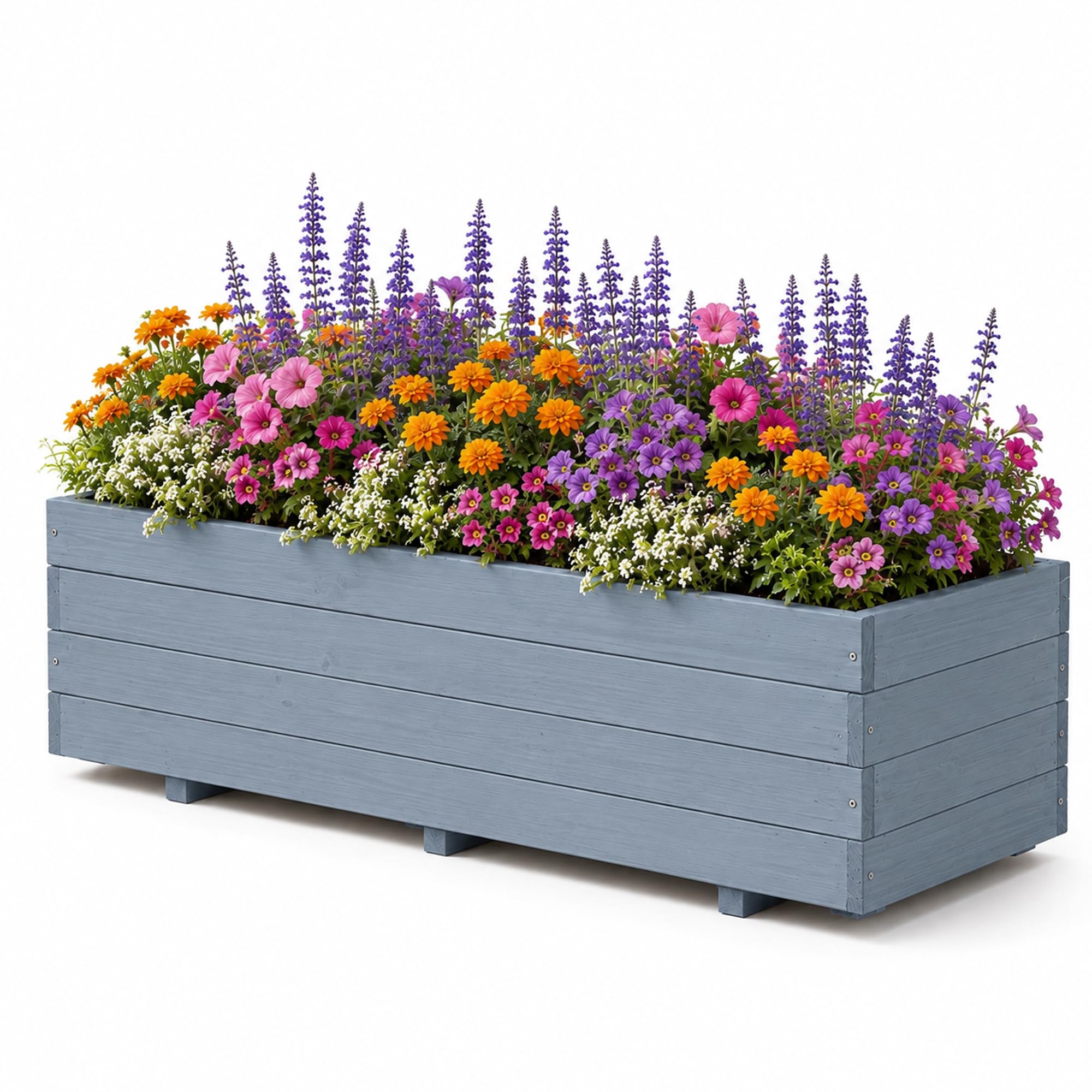 Fir Wood Raised Garden Bed - Tomato Planter -12