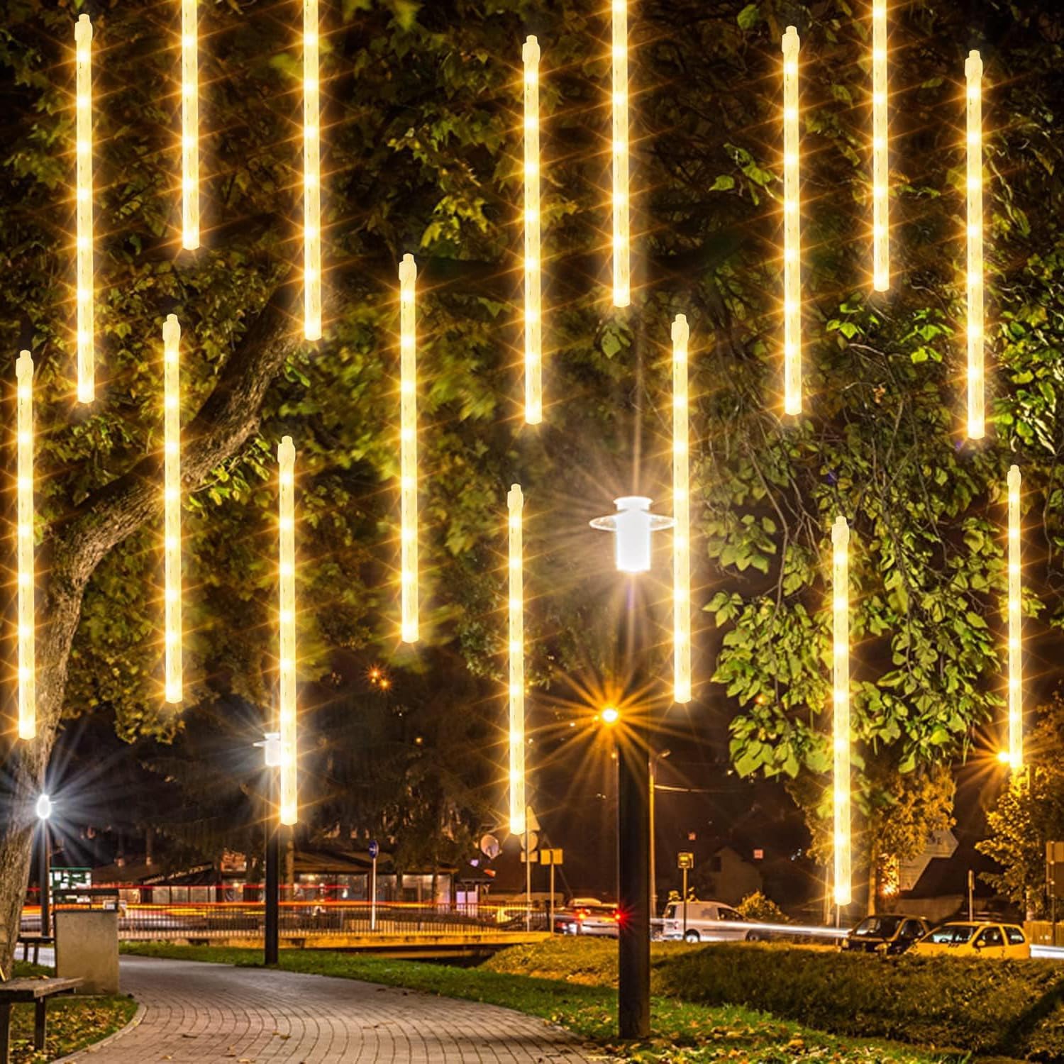 Amazon.co.jp: NASEBEMU イルミネーション LED 流星 レインライト