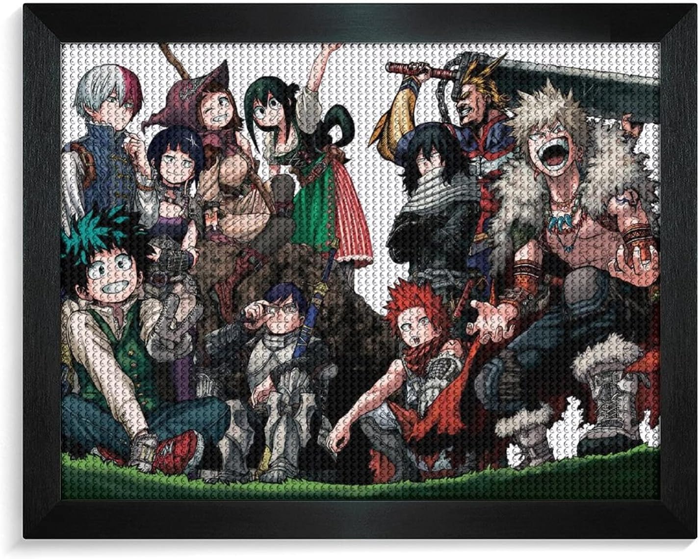 Amazon.co.jp: 僕のヒーローアカデミア ヒロアカ ダイヤモンド画 5D