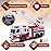 VEBO Fire Truck Motorized with Lights, Siren Sound, Working Water Pump and Rotating Rescue Ladder- Electric, Motorized, Big Fun Size 15, Realistic Design- for Toddlers, Kids Aged 3+ Years Old