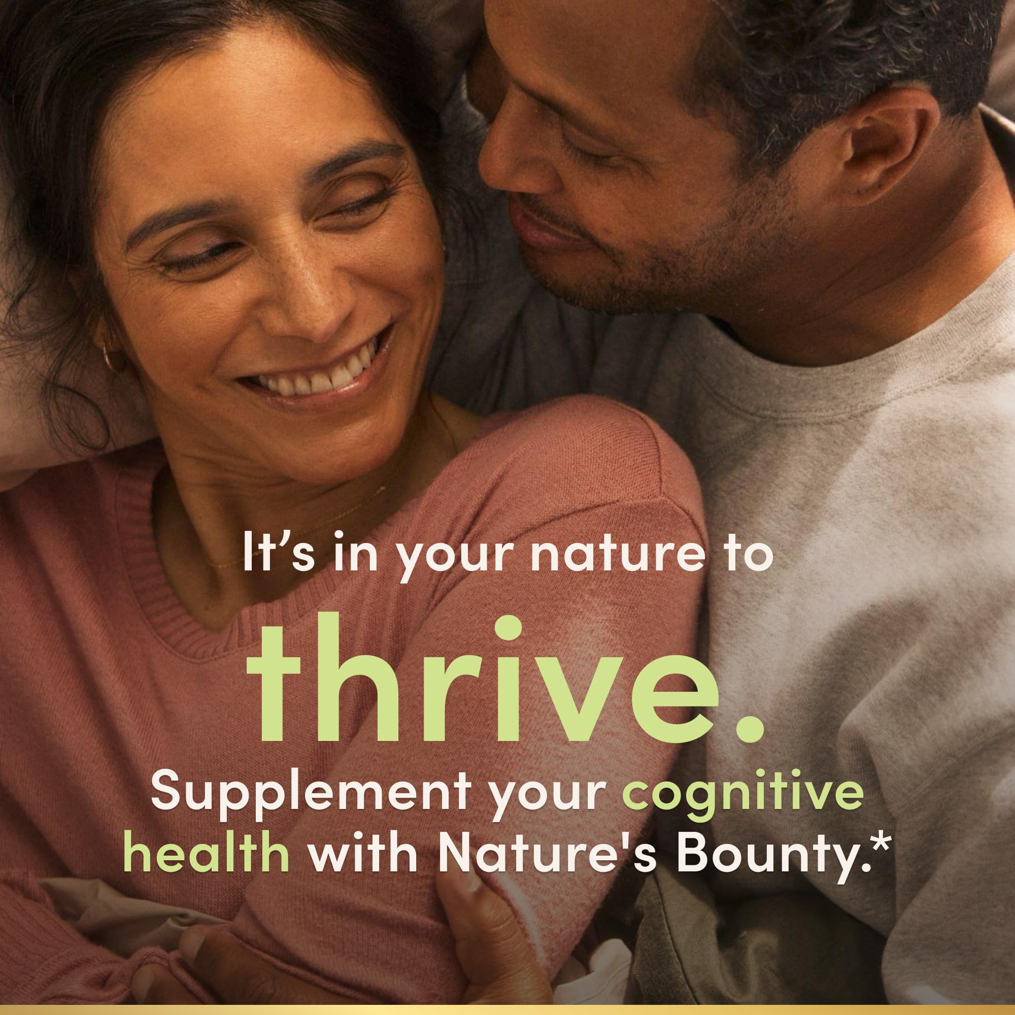 Nature's Bounty Active Mind Dietary Supplement, Supports Focus and Attention, 1000 mg Cognizin with L-Theanine and Caffeine Pills, 60 Caplets