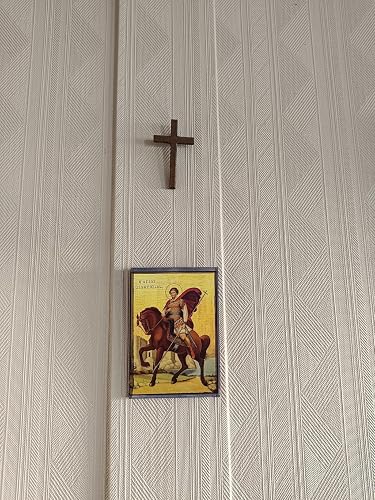 OMCGG Croix en Bois d'olivier, 10cm Bois Naturel Croix de Prière Cadeau de Bénédiction de Méditation OMCGG Croix en Bois d'olivier, 10cm Bois Naturel Croix de Prière Cadeau de Bénédiction de Méditation