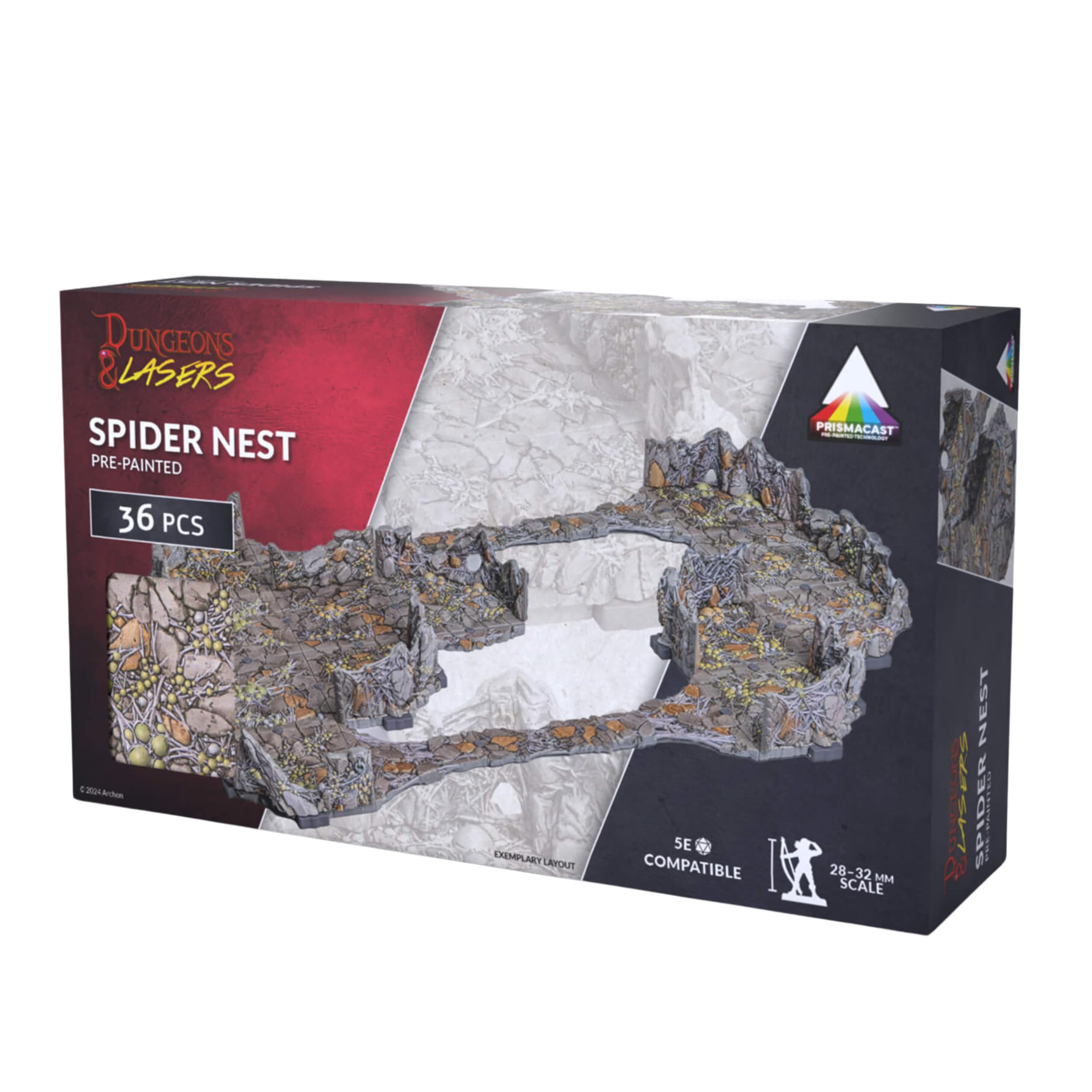 Archon Studio - DNL0126 - Dungeons & Lasers - Spider Nest (Pre-Painted) - New