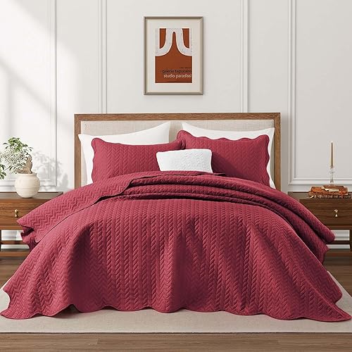 Vista 357 de IR Imperial Rooms - 10 juegos de colcha tamaño individual (68 x 86 pulgadas), para hoteles, habitaciones de huéspedes, colchas ligeras reversibles