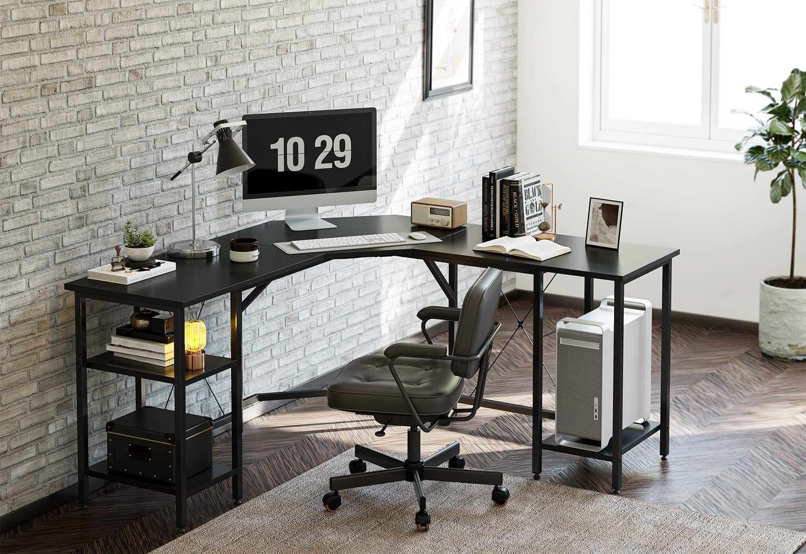 Cubiker l字デスク パソコンデスク 机pcデスク 幅150cm Amazon | CubiCubi L字デスク パソコンデスク 机pcデスク 幅150cm x