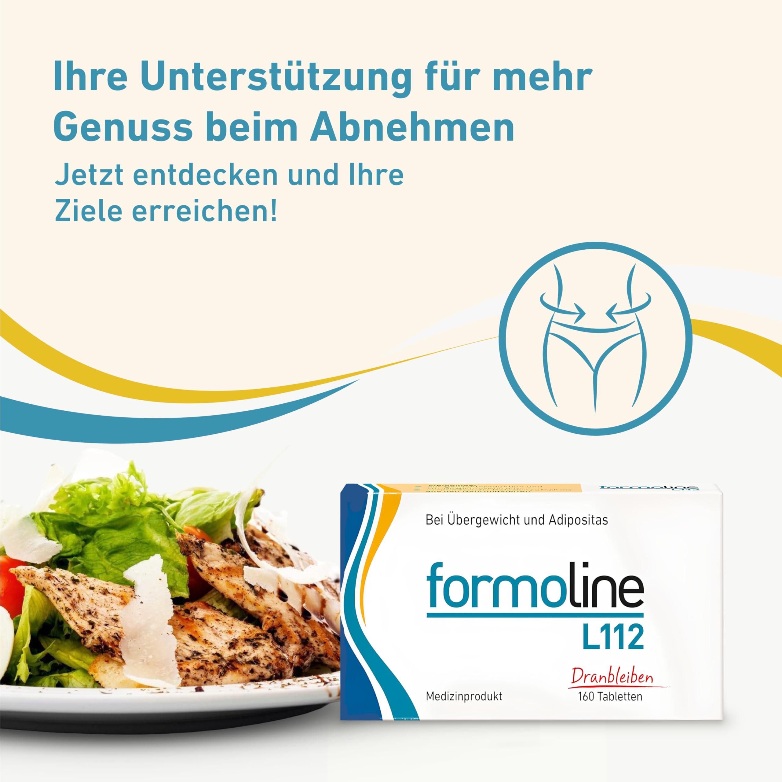 Kalorienmagnet bei Übergewicht 160 Tabletten | Unterstützt Gewichtsreduktion und -kontrolle mit Wirk-Ballaststoff L112 auf natürlicher Basis. Klinisch belegt.