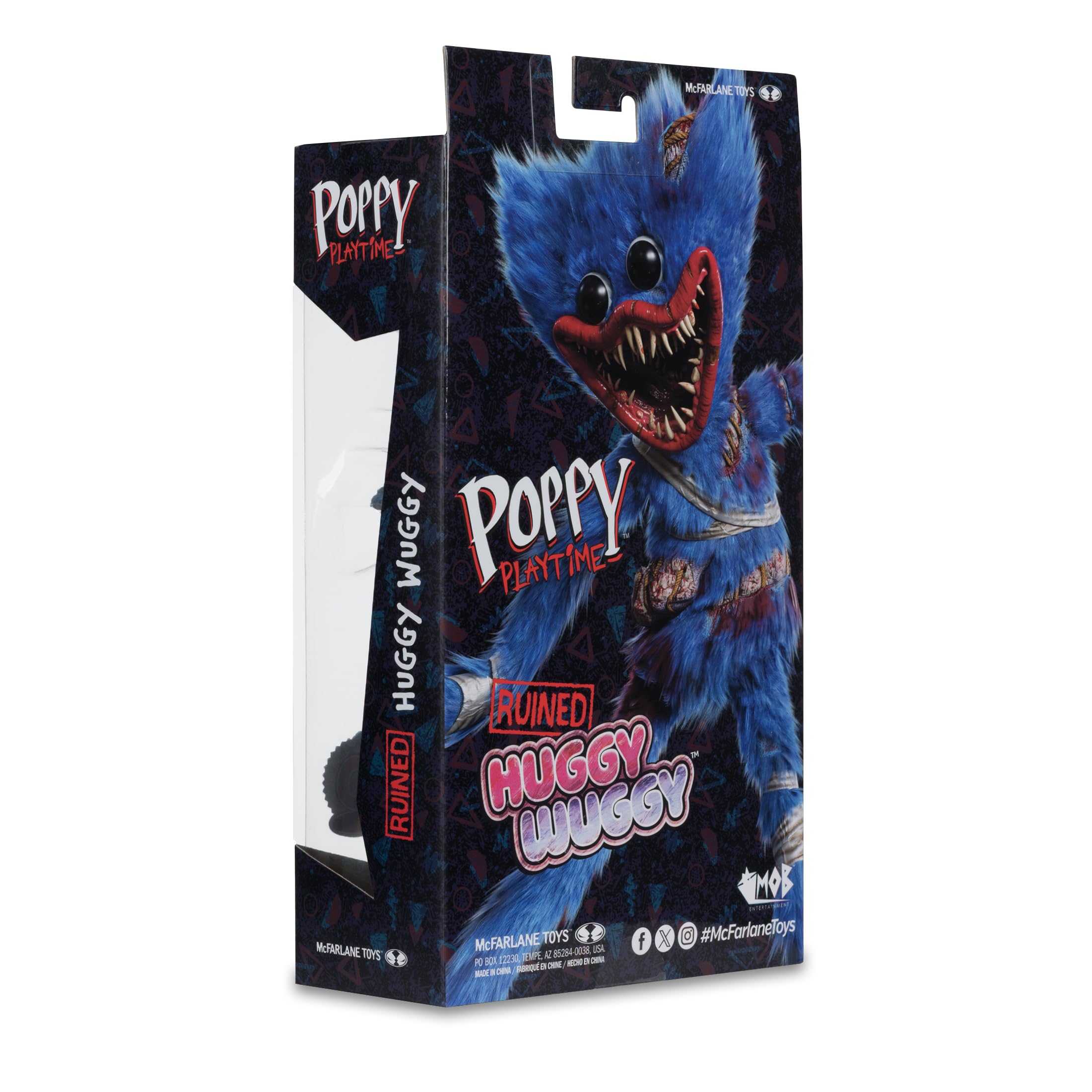 McFarlane Toys- Poppy Playtime Huggy Wuggy (Ruined) 7in Action Figure thumbnail 9