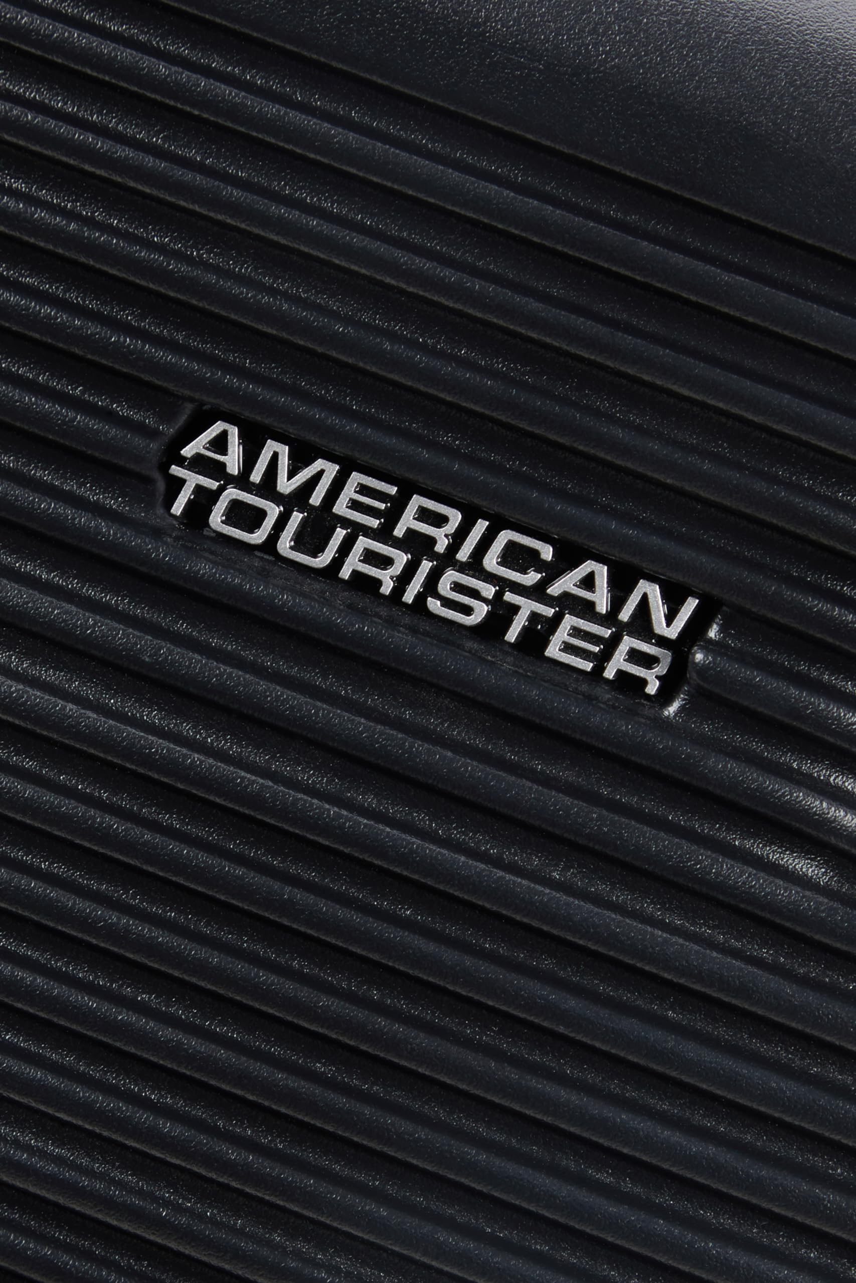 American Tourister Astrobeam - Spinner S, bagagli a mano, 55 cm, 36 L, nero (Storm Black)