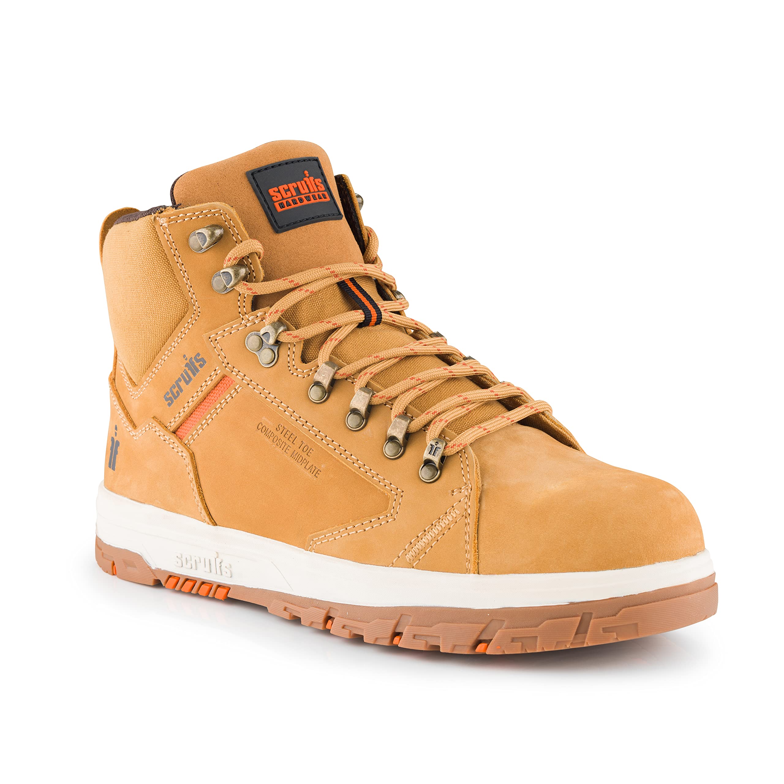 Scruffs Nevis Safety Boot Tan Size