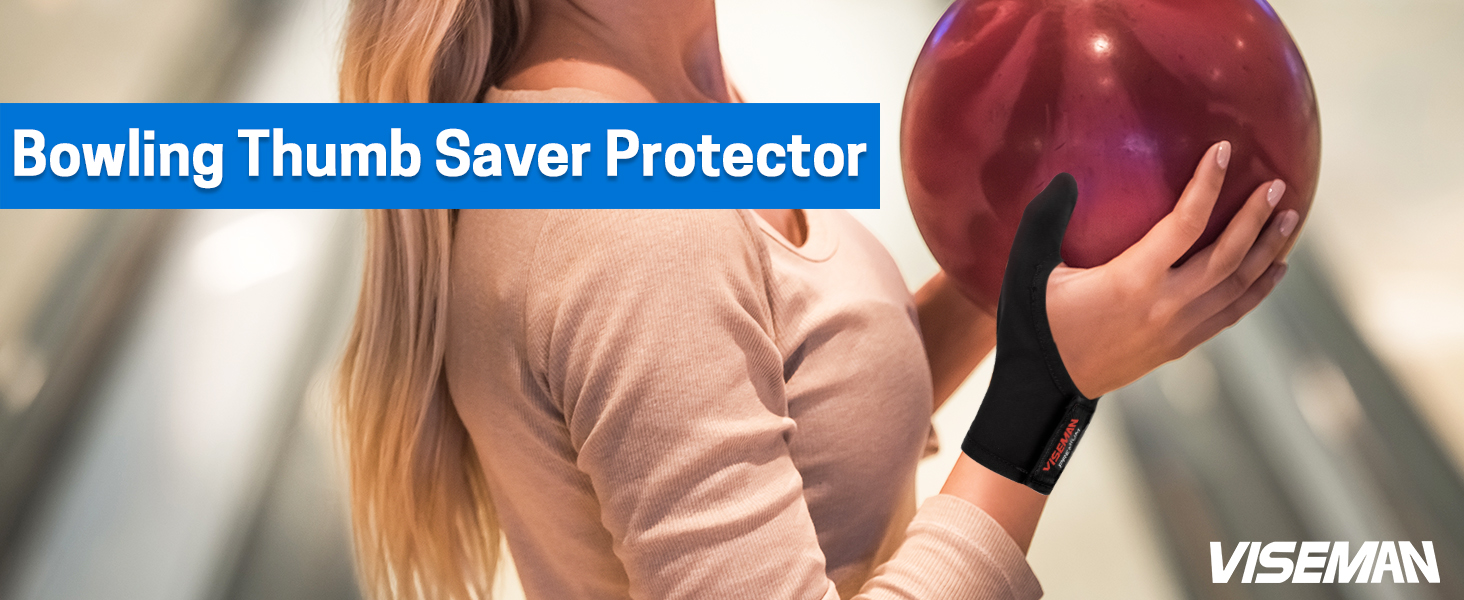 Amazon.com : VISEMAN Bowling Thumb Saver Protector, Lightweight 