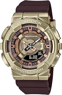 كاسيو ساعة جي-شوك بسوار راتنج للنساء - GM-S110BP-5ADR