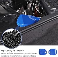 Vista 4 de Daeiclru Cubiertas de torre de puntal trasero compatibles con Chevrolet Corvette C8 2020-2023, cubierta de torre de ABS que absorbe los golpes