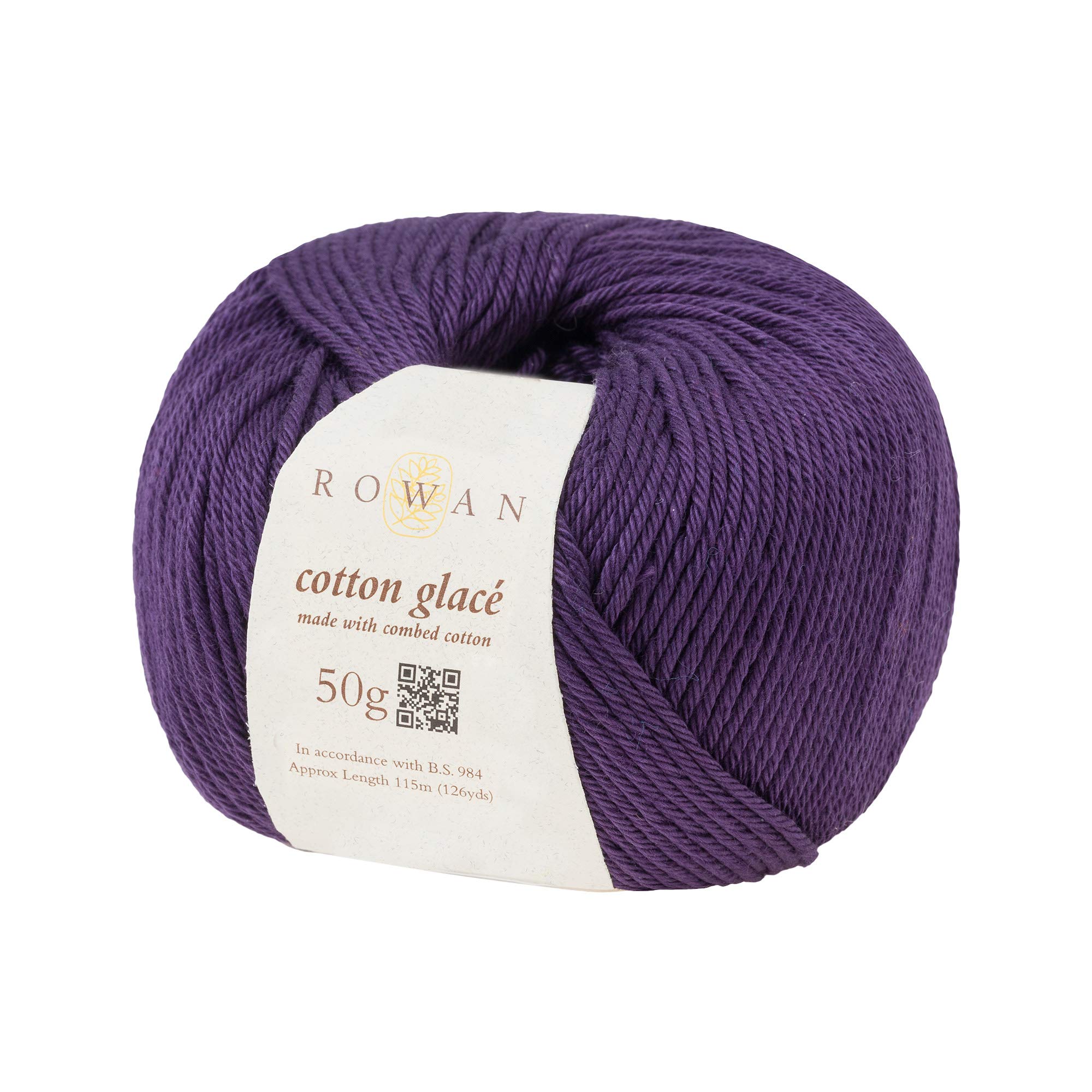 Rowan Cotton Glacé Bcurrant 100% Cotton Yarn - 50g