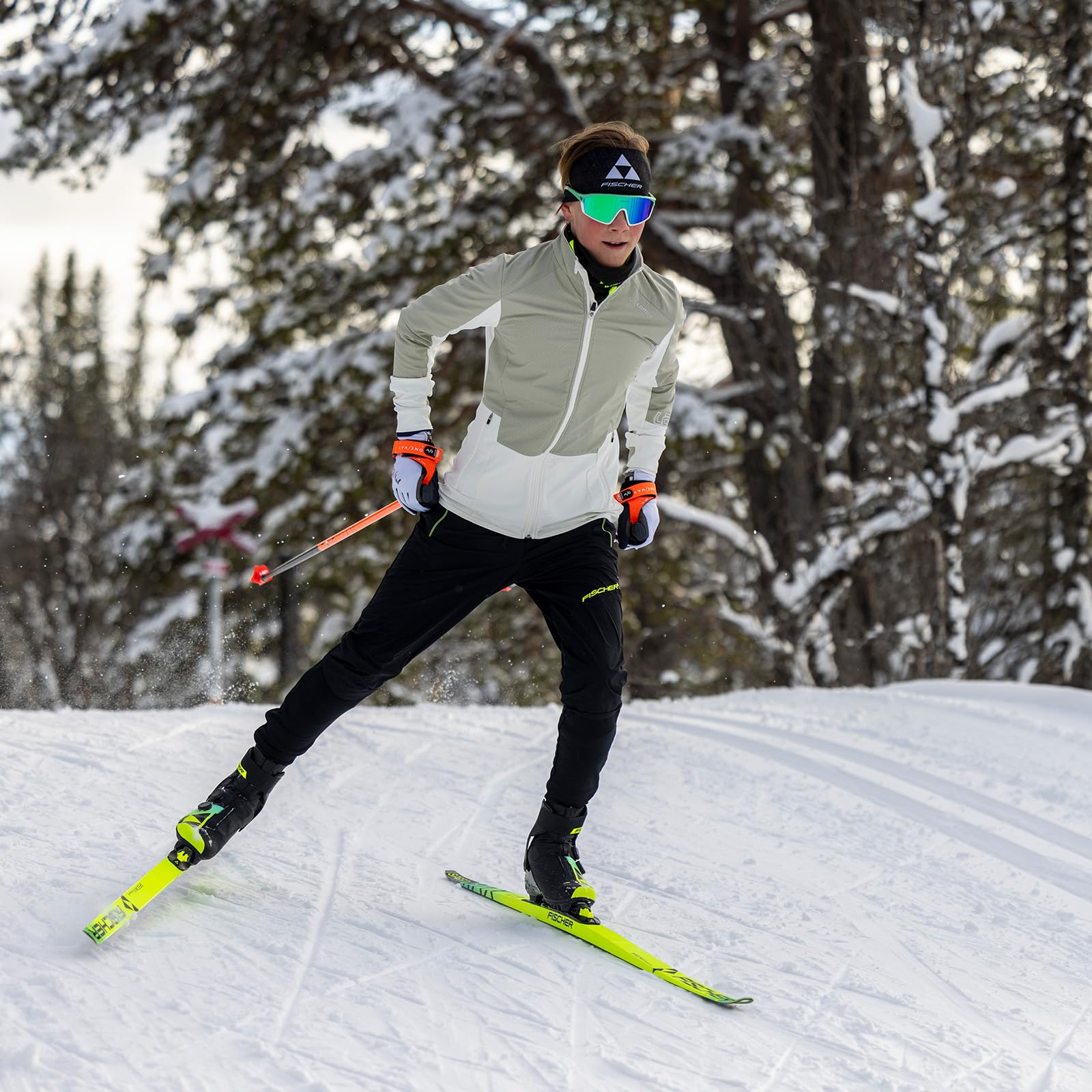 Amazon.com : FISCHER Unisex Sprint Crown Mounted Skis | Durable
