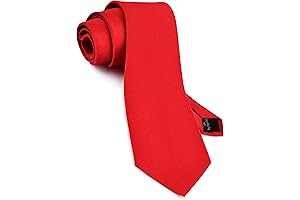 GUSLESON 8cm Solid-Colored Men's Tie: An Epitome of Sophistication for Formal Occasions