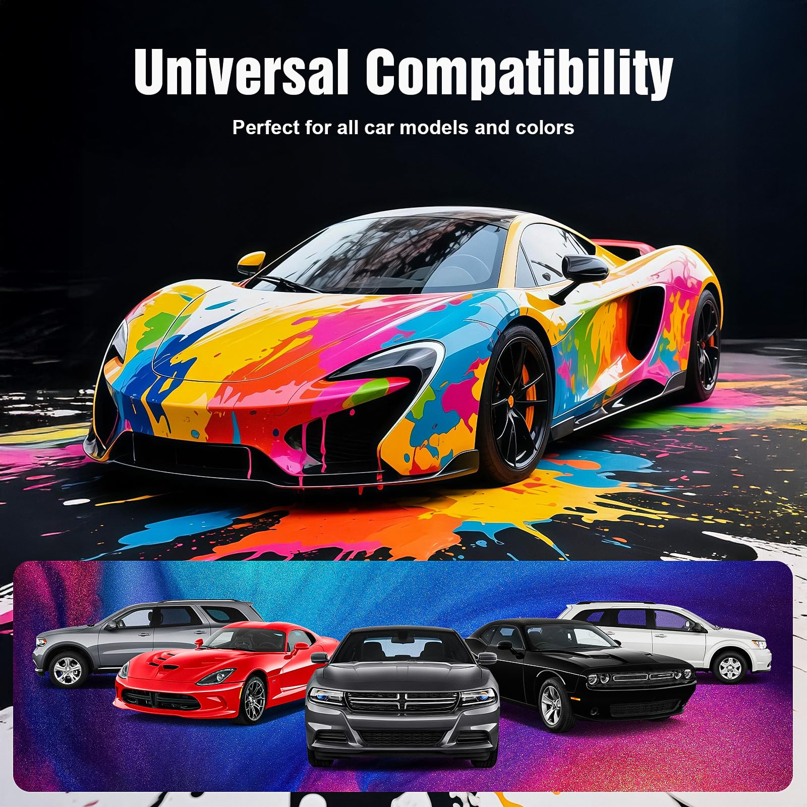 Quick Effect Coating Agent for Car - 2026 Upgrade Car Coating Spray, Advanced Quick-Acting Car Scratch Wax Coating Spray for Scratch Repair, Oil Film Removal, Long-Lasting Hydrophobic Coating — view 6
