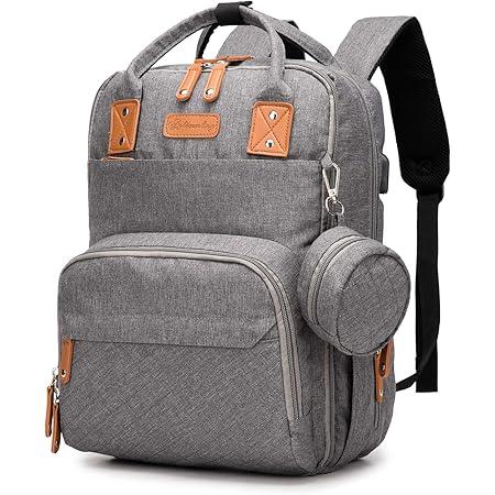 baby changing backpack with changing mat