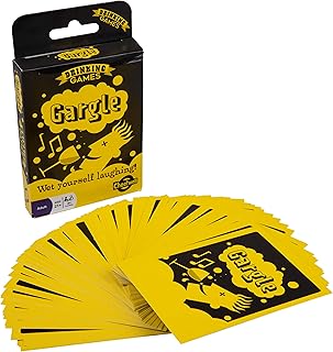 Gargle Drinking Game - Hilarious Musical Travel Card Game to Take to The Bars or Pubs - Great 21st Birthday Gift - 69 Cards (Nice)