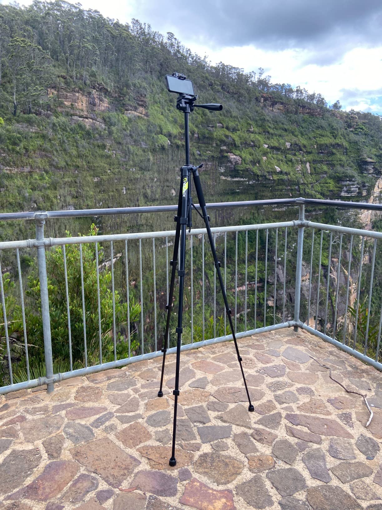 Endurax 168cm (66 Inch) Camera Tripod with Travel Bag, Cell Phone