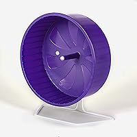 Vista 4 de Kaytee Comfort Ejercicio rueda, 8.5," grande, Multicolor Púrpura