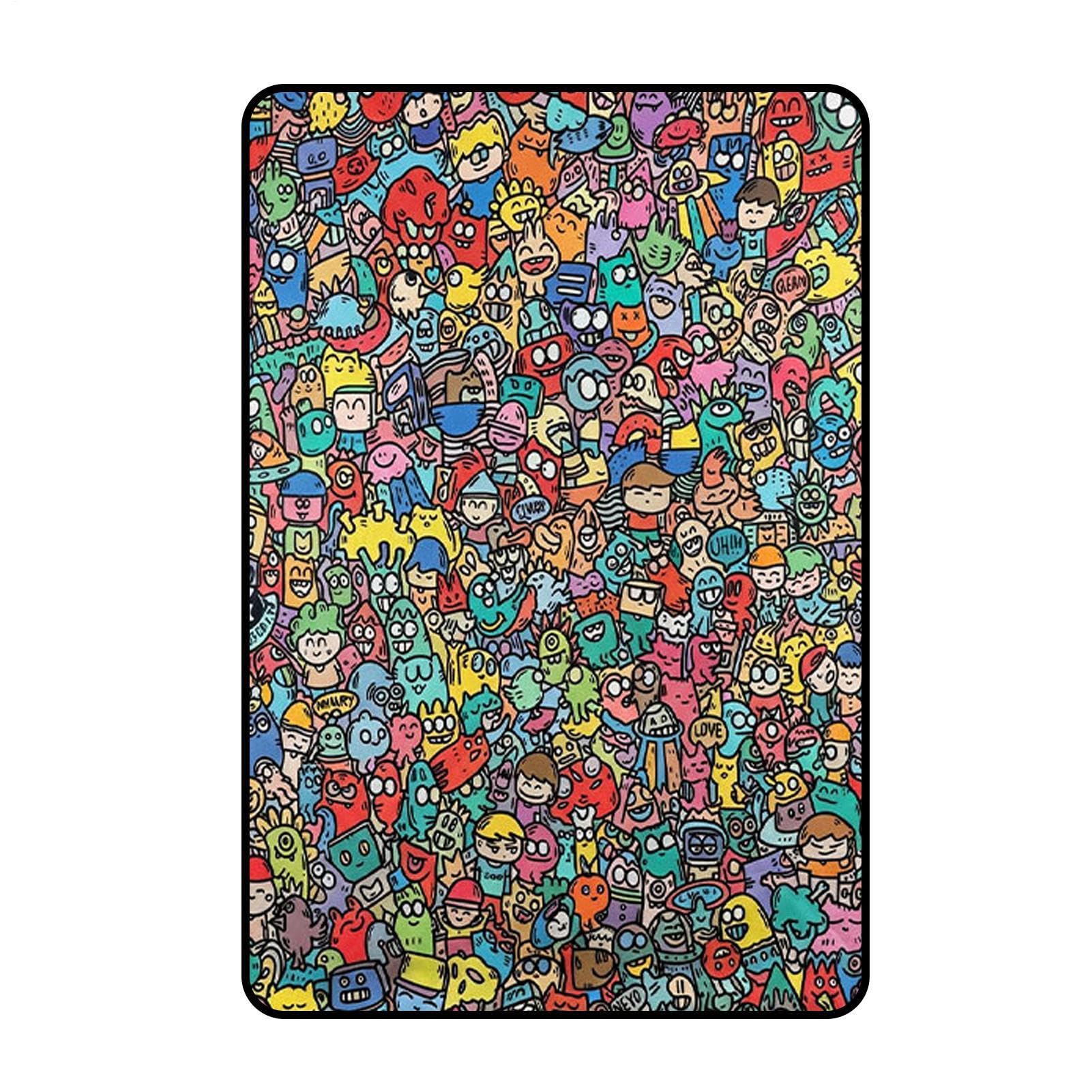 Couverture à colorier DIY cadeau idéal pour les vacances d'enfants