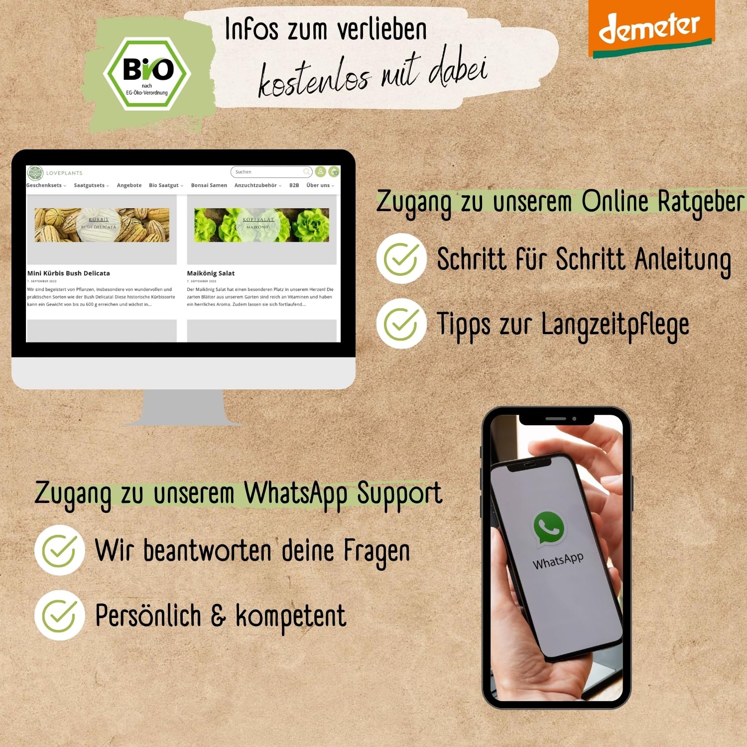 BIO Historisches Gemüse Samen Set - 12 Sorten Demeter Gemüse Saatgut | Seltene u. alte Gemüsesamen allesamt samenfest | alte Gemüsesorten für Balkon, Hochbeet, Garten & als Geschenk | Loveplants