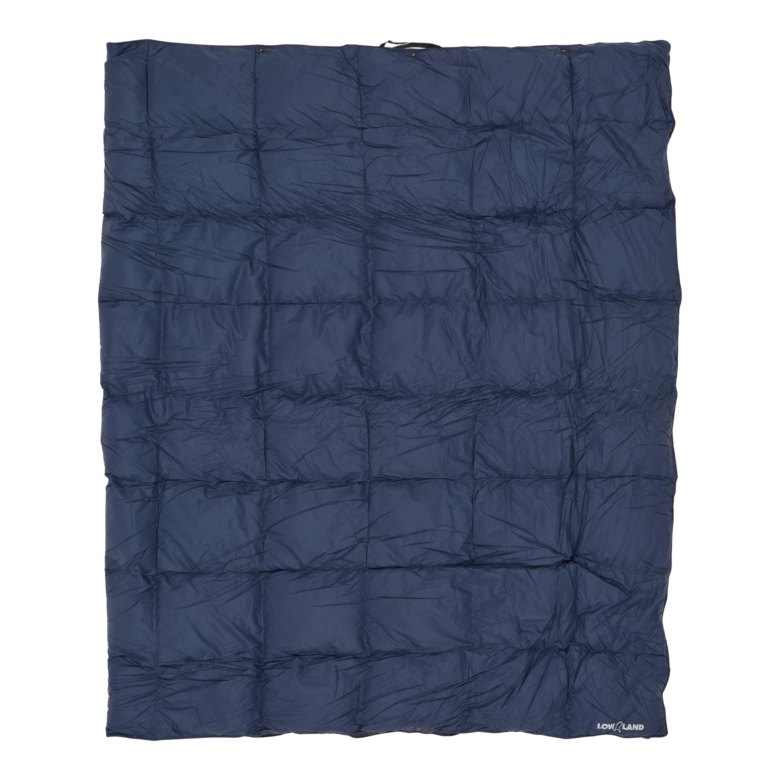 LOWLAND OUTDOOR® TRAVEL Blanket – 210 x 140cm - 595GR - Navy Blue