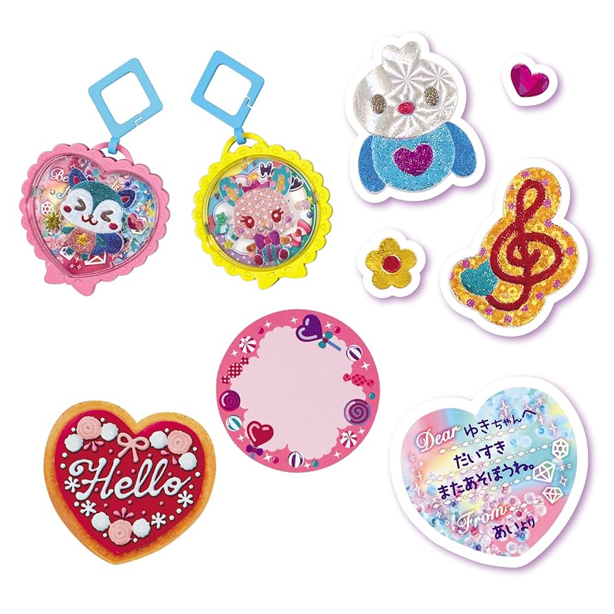 Amazon.co.jp: きらりんシールDX ラブリーチャーム&カード