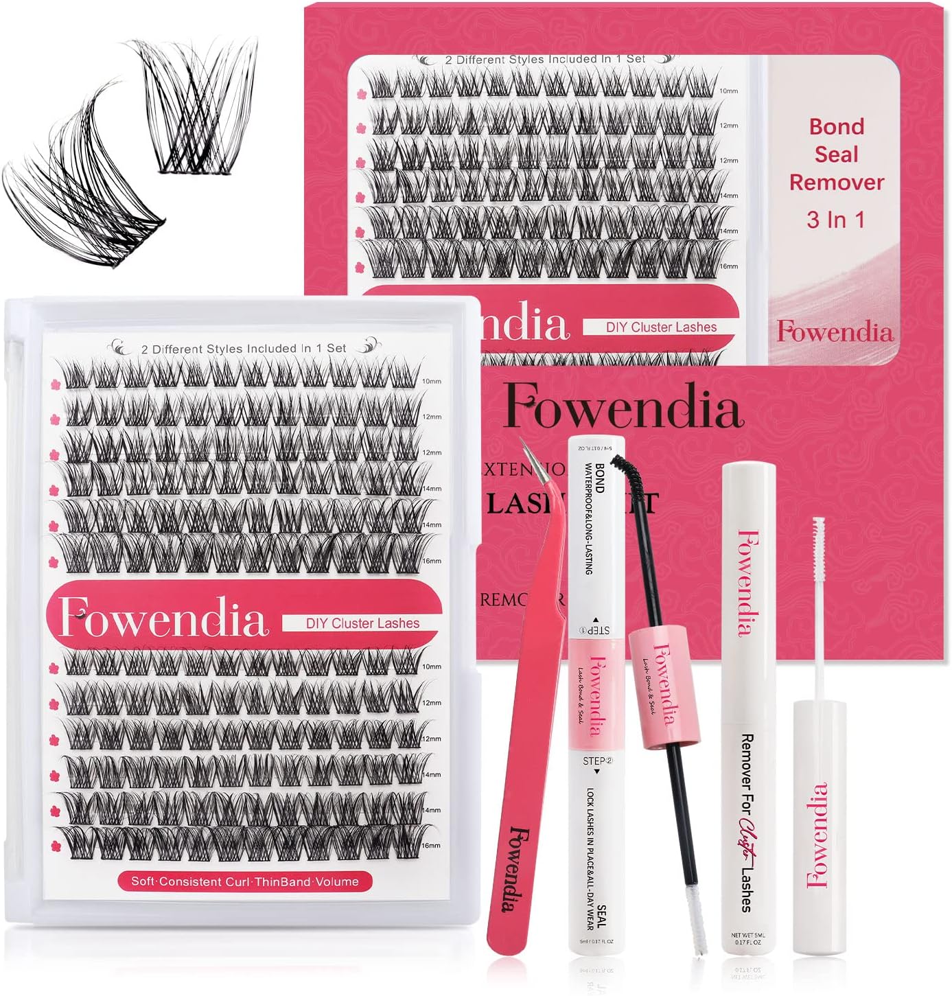 HEATHER’S LUX DIY Eyelash Lash Extension Kit Lash Clusters