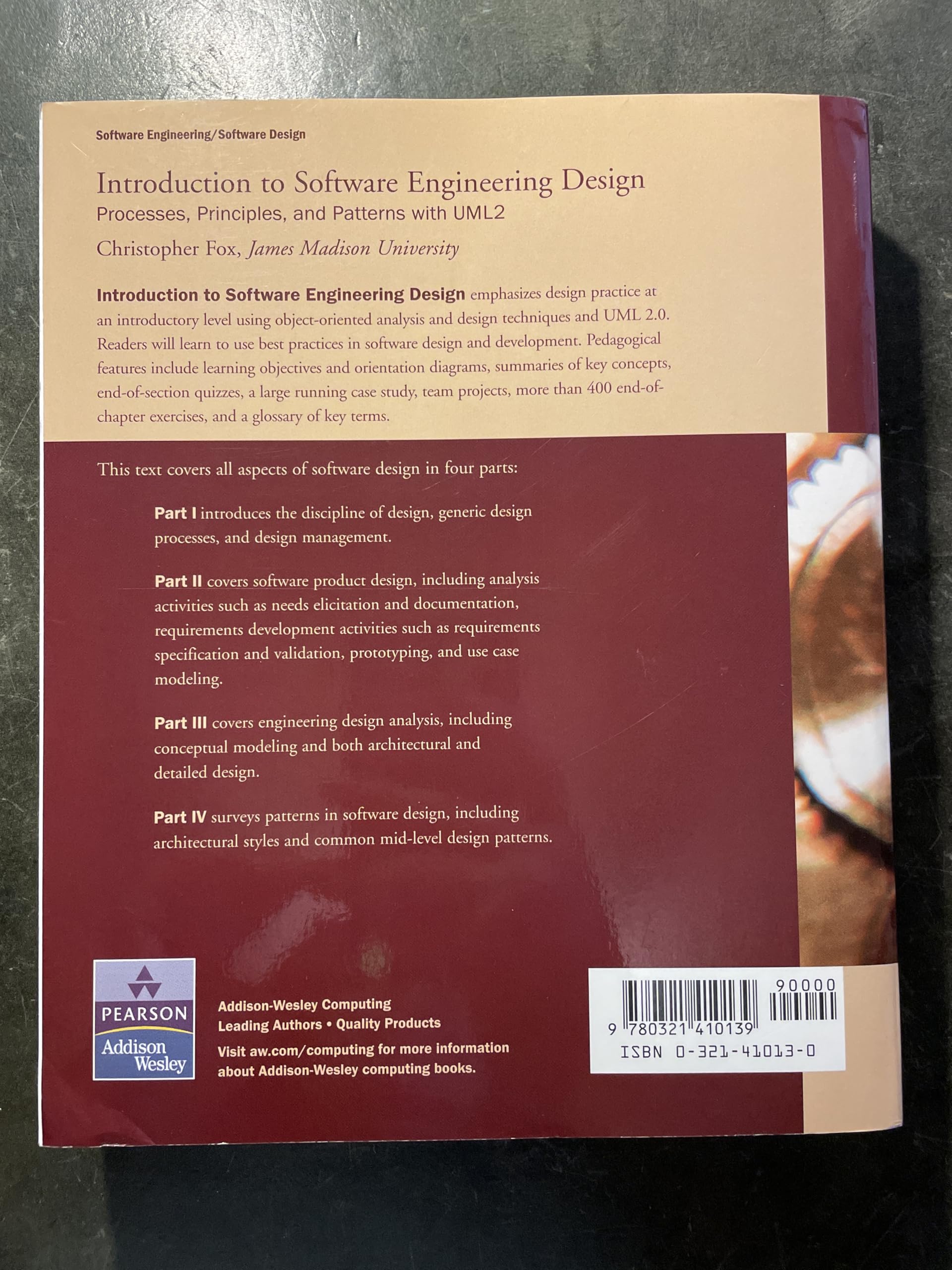 Introduction to Software Engineering Design: Processes, Principles and Patterns with UML2