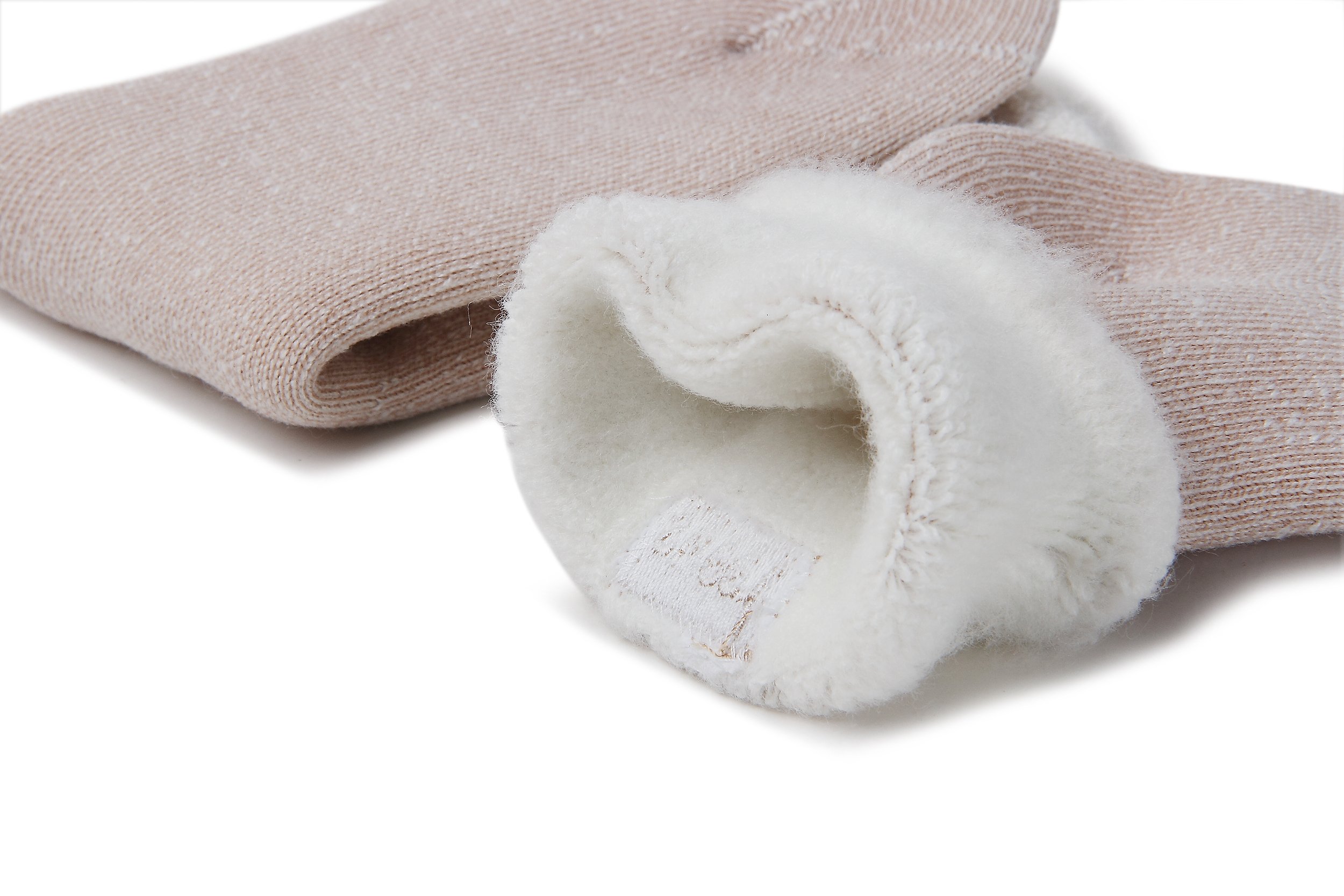 JARSEEN 2 Paia Calze di Lana Invernali Termiche Calzini Ricamo Carino Caldo Spessi Morbido Calzettoni Donna