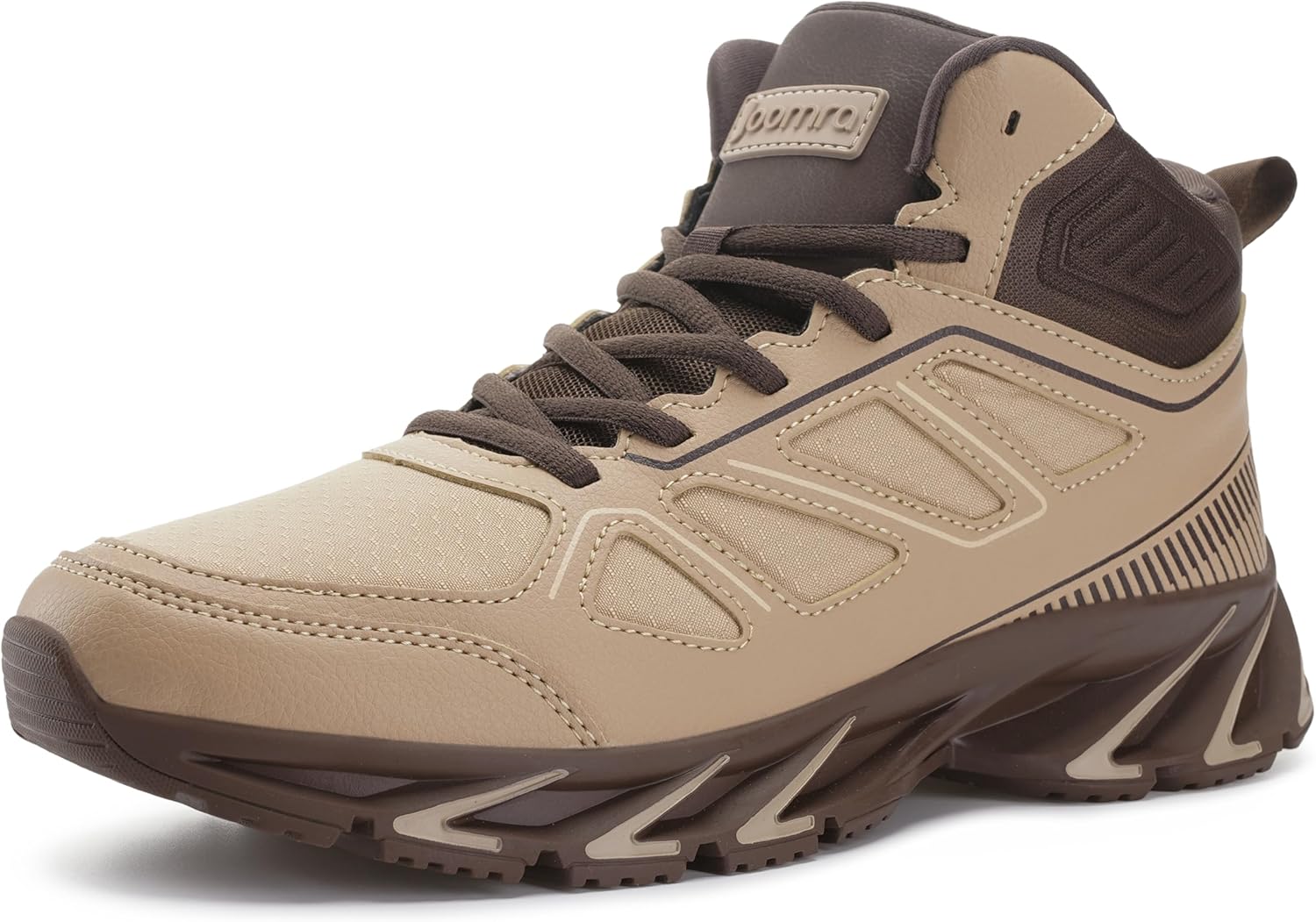 Joomra Men's Stylish Sneakers High Top Athletic-Inspired Shoes