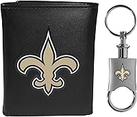 Vista 7 de Siskiyou Sports NFL unisex Tri-fold Wallet & Valet Key Chain